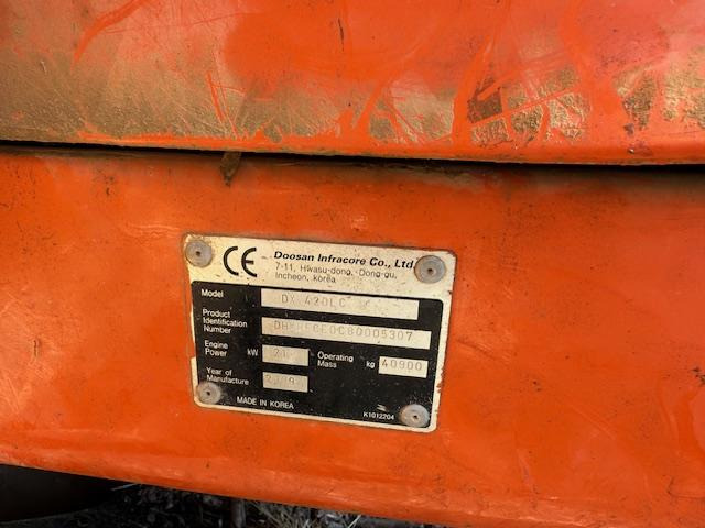 Excavator pe şenile Doosan DX 420 LC: Foto 10 Excavator pe şenile Doosan DX 420 LC: Foto 10