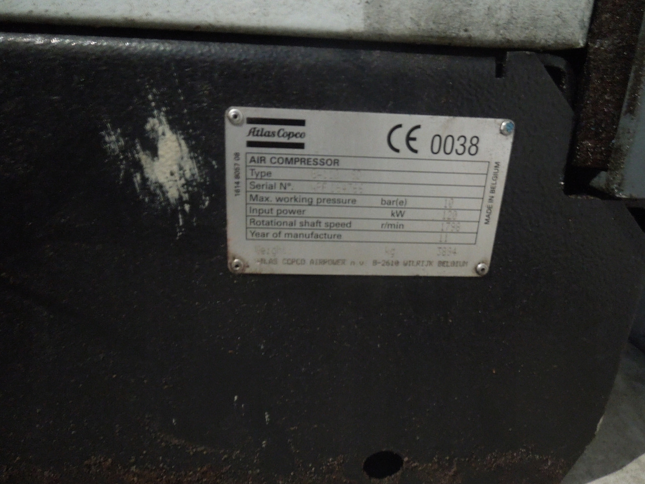 ATLAS COPCO GA110VSD - Compresor de aer: Foto 3 ATLAS COPCO GA110VSD - Compresor de aer: Foto 3