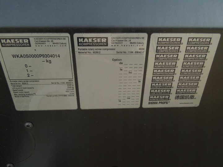 KAESER M250 - Compresor de aer: Foto 5 KAESER M250 - Compresor de aer: Foto 5