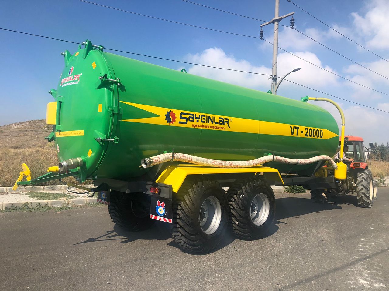 SAYGINLAR VT20000 20TON - Cisternă vidanjă: Foto 1 SAYGINLAR VT20000 20TON - Cisternă vidanjă: Foto 1