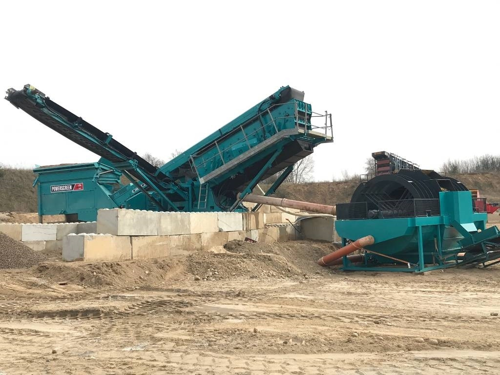 PowerScreen Chieftain 1700 + Dewaterer WASHPLANT - Statia de sortare: Foto 1 PowerScreen Chieftain 1700 + Dewaterer WASHPLANT - Statia de sortare: Foto 1