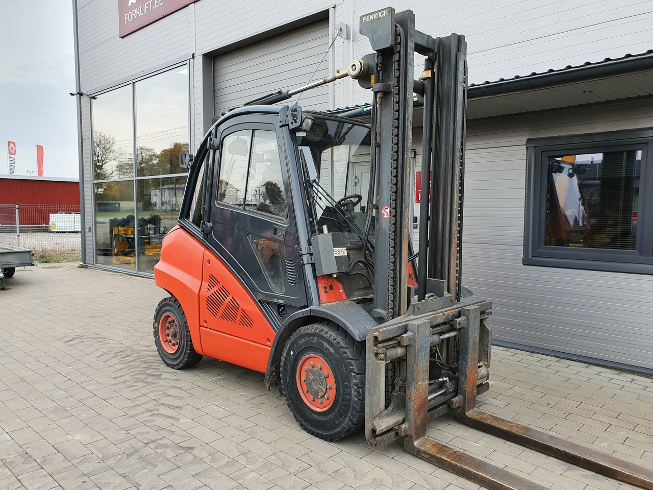LINDE H50D-02/600 - Stivuitor diesel: Foto 4 LINDE H50D-02/600 - Stivuitor diesel: Foto 4