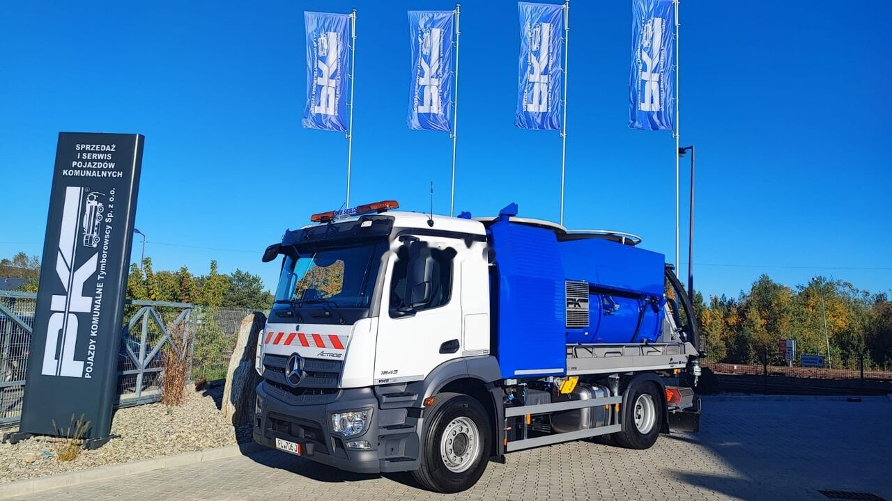 Mercedes-Benz Actros 1843 - Maşină pentru vidanjări: Foto 2 Mercedes-Benz Actros 1843 - Maşină pentru vidanjări: Foto 2