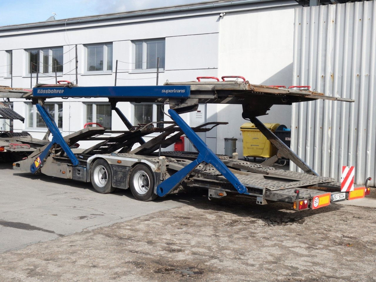 Mercedes-Benz Actros 1843 mit Kässbohrer Supertrans/Supertrans - Camion transport auto: Foto 5 Mercedes-Benz Actros 1843 mit Kässbohrer Supertrans/Supertrans - Camion transport auto: Foto 5