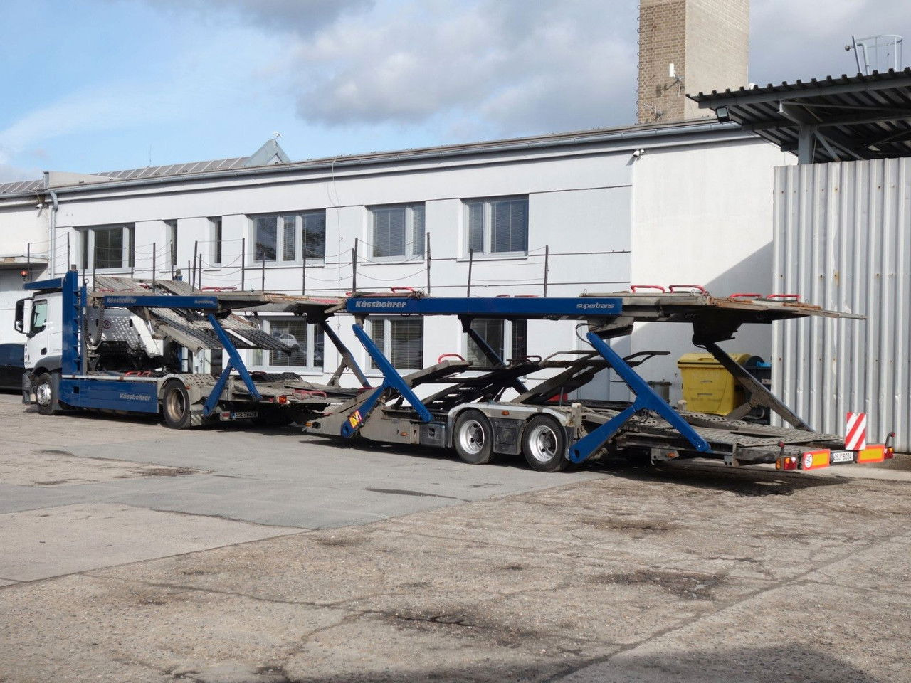 Mercedes-Benz Actros 1843 mit Kässbohrer Supertrans/Supertrans - Camion transport auto: Foto 4 Mercedes-Benz Actros 1843 mit Kässbohrer Supertrans/Supertrans - Camion transport auto: Foto 4