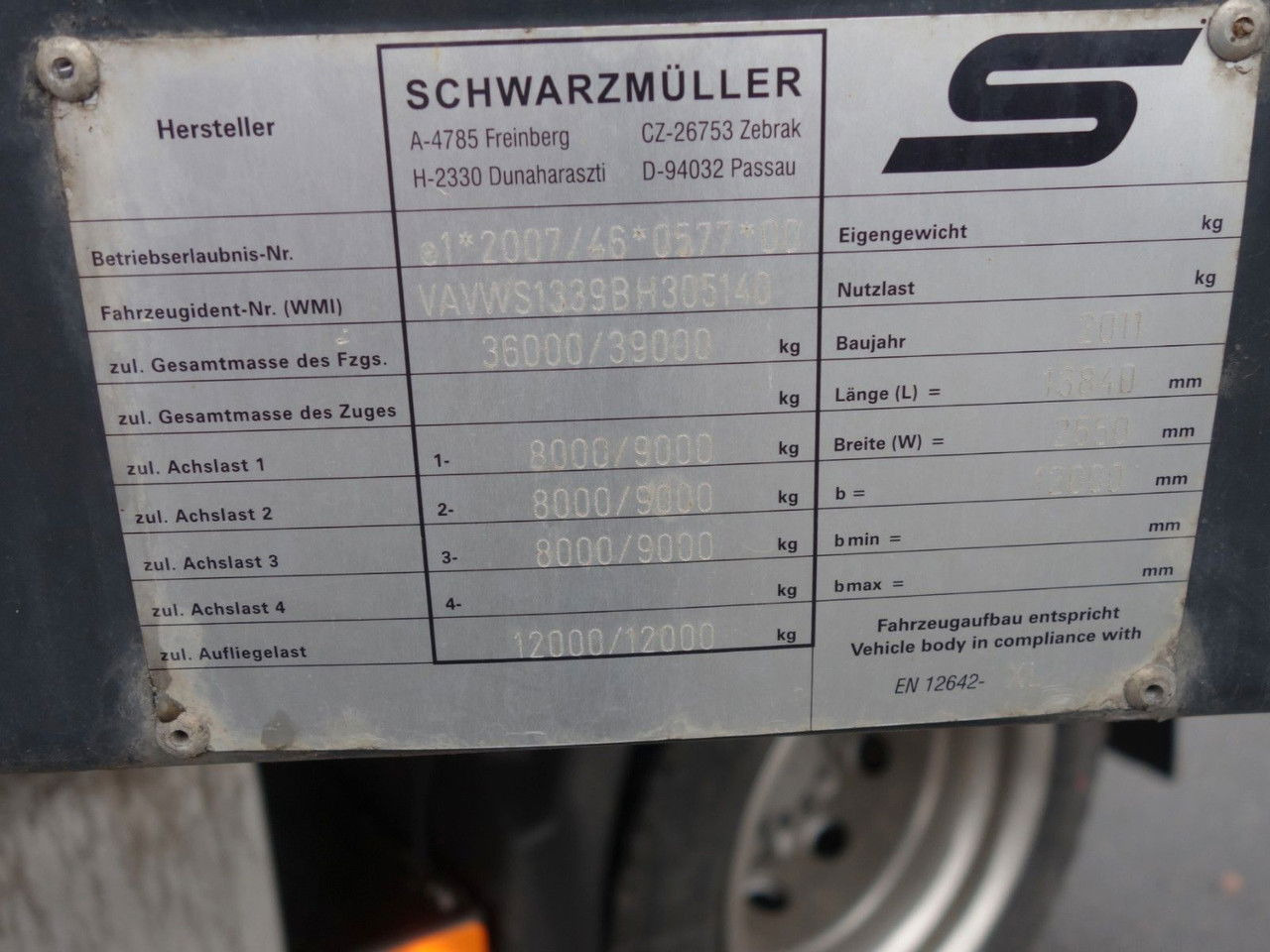 Semiremorcă platformă Schwarzmüller SPA 3E, SD: Foto 18