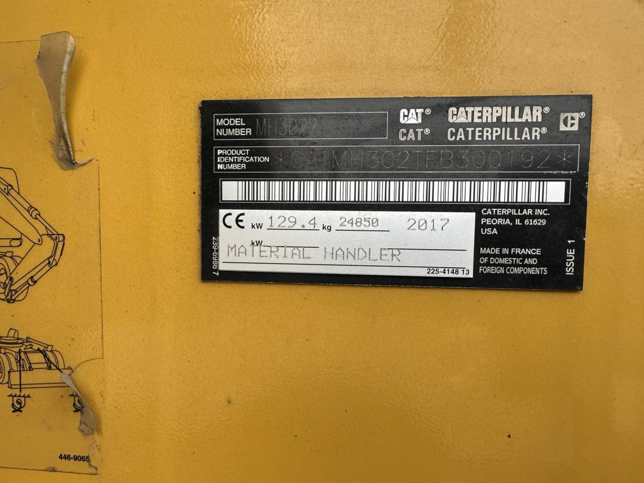 Excavator pe roţi CAT MH3022: Foto 6 Excavator pe roţi CAT MH3022: Foto 6