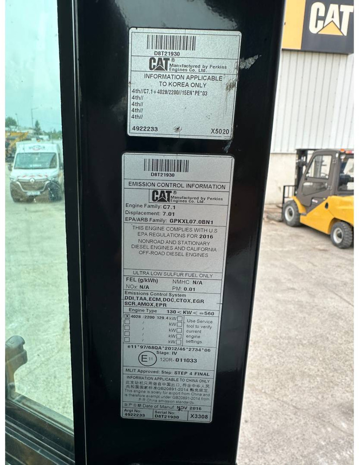 Excavator pe roţi CAT MH3022: Foto 18 Excavator pe roţi CAT MH3022: Foto 18