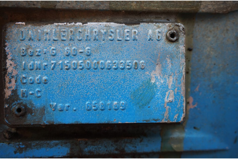 Mercedes-Benz G6-60 MPS 71505000633506 - Cutie de viteze pentru Camion: Foto 5 Mercedes-Benz G6-60 MPS 71505000633506 - Cutie de viteze pentru Camion: Foto 5