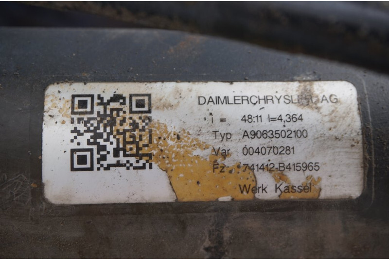 Mercedes-Benz HLO/030C-2,45 48/11 - Axă spate pentru Camion: Foto 3 Mercedes-Benz HLO/030C-2,45 48/11 - Axă spate pentru Camion: Foto 3