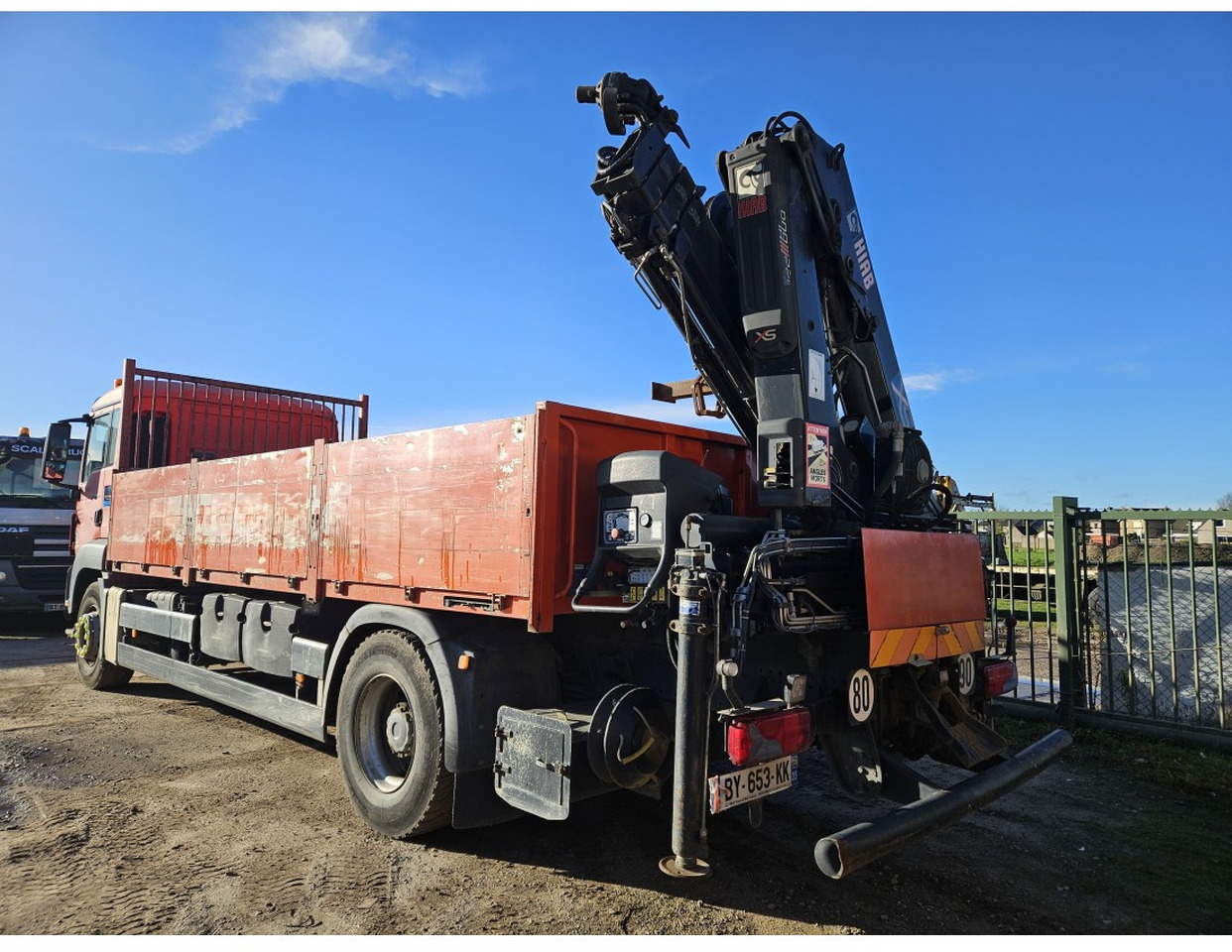 MAN TGS 18.400 Euro 5 Flat bed Full Spring suspension HIAB 122E -3 hiduo Crane Kran Remote - Camion platformă, Camion cu macara: Foto 2 MAN TGS 18.400 Euro 5 Flat bed Full Spring suspension HIAB 122E -3 hiduo Crane Kran Remote - Camion platformă, Camion cu macara: Foto 2