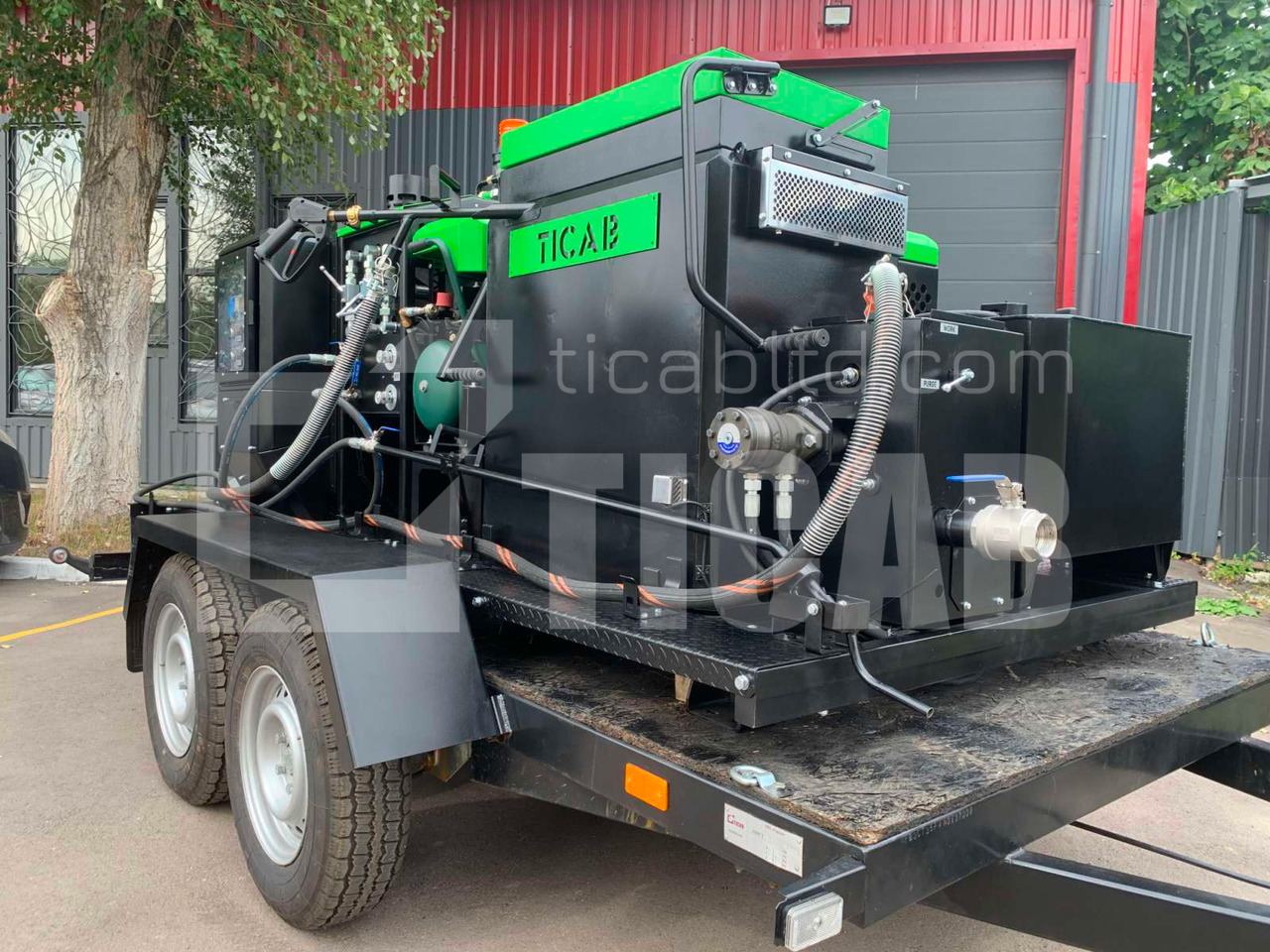 TICAB New Bitumen Combo Machine, Asphalt Crack Sealer, Asphalt Distributor, Manufacturer - Gudronator: Foto 2 TICAB New Bitumen Combo Machine, Asphalt Crack Sealer, Asphalt Distributor, Manufacturer - Gudronator: Foto 2