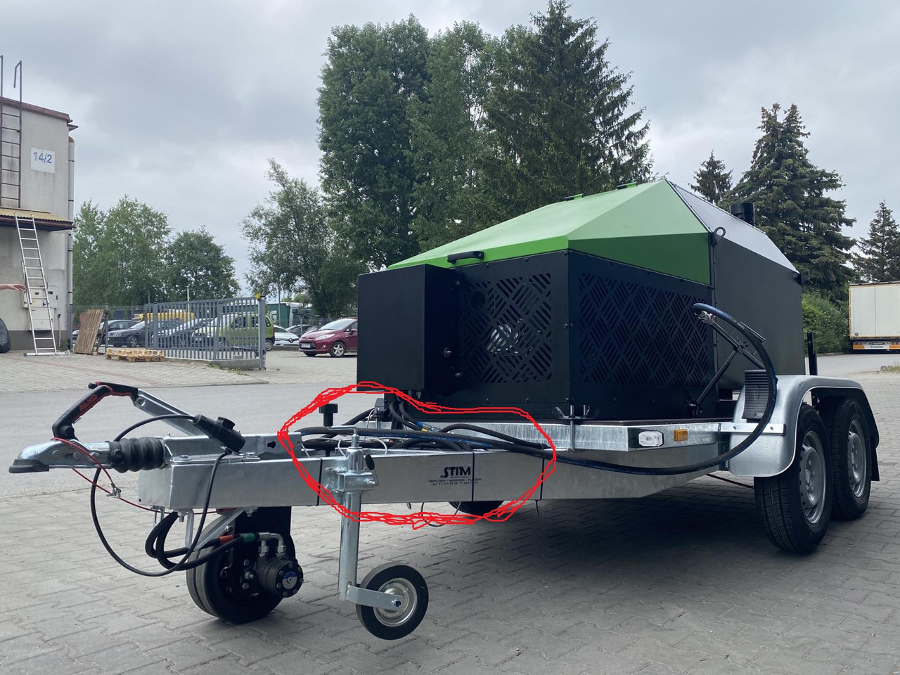 TICAB SelfPropelled Bitumen Emulsion Sprayer,1000L,Manufacturer - Gudronator: Foto 4 TICAB SelfPropelled Bitumen Emulsion Sprayer,1000L,Manufacturer - Gudronator: Foto 4