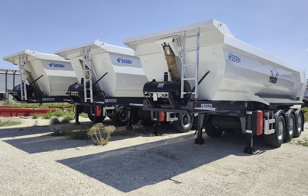 SERIN Tiger HARDOX 28 m³ Tipper Semi-Trailer - Semiremorcă basculantă: Foto 3 SERIN Tiger HARDOX 28 m³ Tipper Semi-Trailer - Semiremorcă basculantă: Foto 3