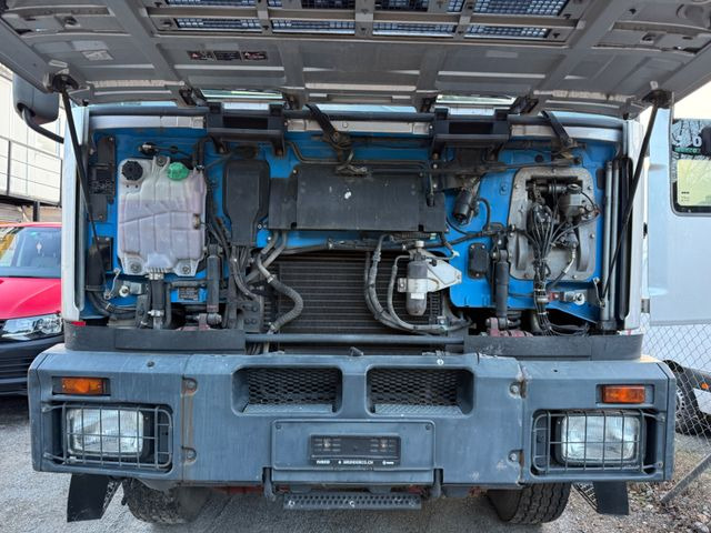 Camion cu macara, Camion platformă Iveco 340E38H Cursor 13 8x4, E3, PM 14023 Kran: Foto 24