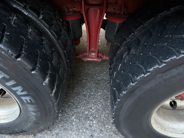 Camion cu macara, Camion platformă Iveco 340E38H Cursor 13 8x4, E3, PM 14023 Kran: Foto 15