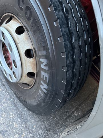 Camion cu macara, Camion platformă Iveco 340E38H Cursor 13 8x4, E3, PM 14023 Kran: Foto 14