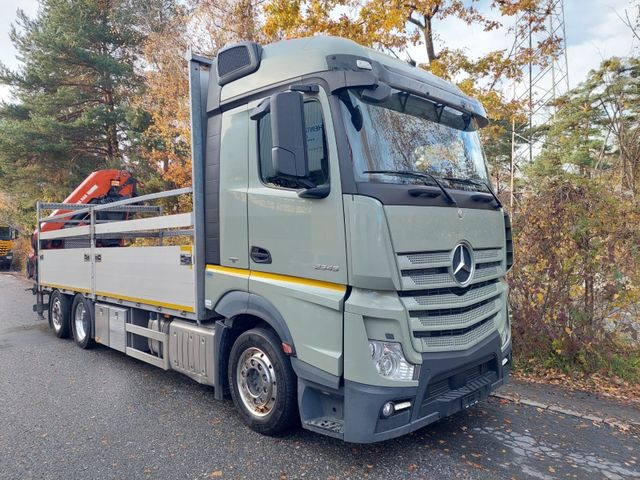 Mercedes-Benz Actros 2545 6x2, E6, Effer 265/6S Mercedes-Benz Actros 2545 6x2, E6, Effer 265/6S, 2x Stück - Camion cu macara, Camion platformă: Foto 3 Mercedes-Benz Actros 2545 6x2, E6, Effer 265/6S Mercedes-Benz Actros 2545 6x2, E6, Effer 265/6S, 2x Stück - Camion cu macara, Camion platformă: Foto 3