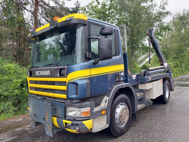 Scania P114 340 GB 4x2, E2, Welaki Gergen, Retarder Scania P114 340 GB 4x2, E2, Welaki Gergen, Retarder - Camion container de gunoi: Foto 1 Scania P114 340 GB 4x2, E2, Welaki Gergen, Retarder Scania P114 340 GB 4x2, E2, Welaki Gergen, Retarder - Camion container de gunoi: Foto 1