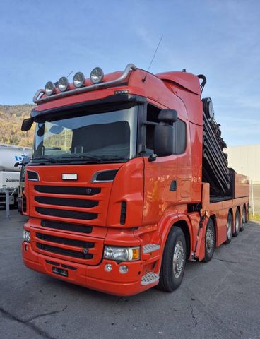 Scania R500 V8 LB10x4, E5, Effer 1750 8S, FLYJIB, 44m - Camion cu macara: Foto 3 Scania R500 V8 LB10x4, E5, Effer 1750 8S, FLYJIB, 44m - Camion cu macara: Foto 3