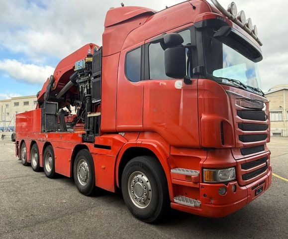 Scania R500 V8 LB10x4, E5, Effer 1750 8S, FLYJIB, 44m - Camion cu macara: Foto 4 Scania R500 V8 LB10x4, E5, Effer 1750 8S, FLYJIB, 44m - Camion cu macara: Foto 4