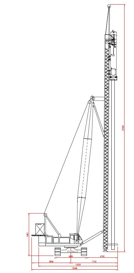 HITACHI KH300-3 PD - Macara pe senile: Foto 3 HITACHI KH300-3 PD - Macara pe senile: Foto 3