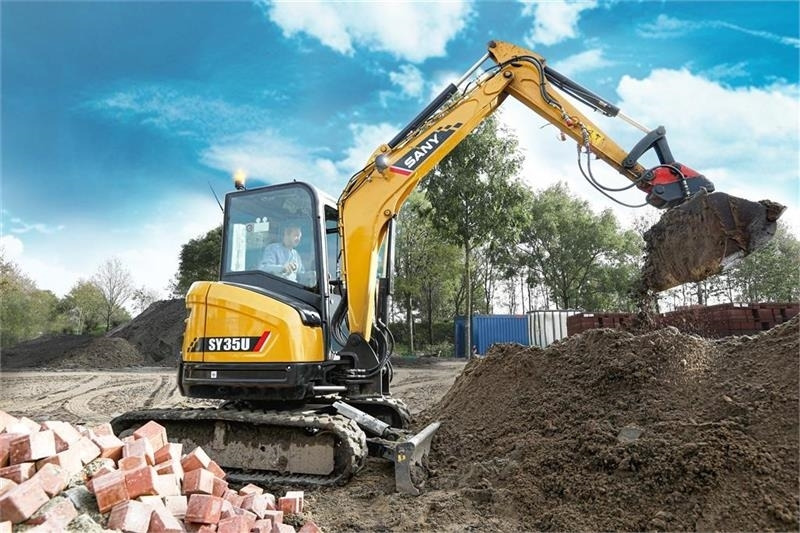 Sany SY35U - Excavator pe şenile: Foto 1 Sany SY35U - Excavator pe şenile: Foto 1