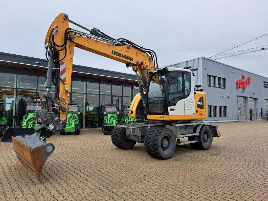 Excavator pe roţi 2022 Liebherr A 914 Compact Litronic G6.0-D: Foto 1