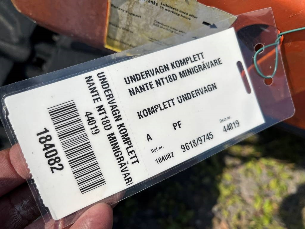 Nante NT 18 DR - Mini excavator: Foto 3 Nante NT 18 DR - Mini excavator: Foto 3