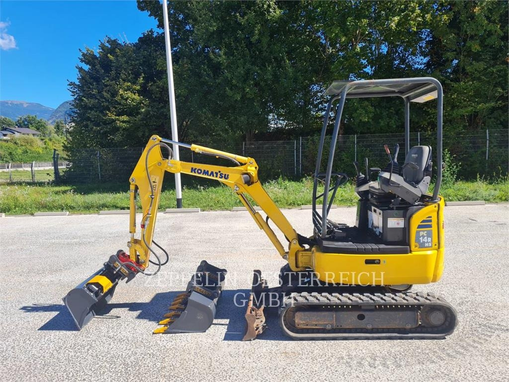 Excavator pe şenile Komatsu PC14R HS: Foto 1