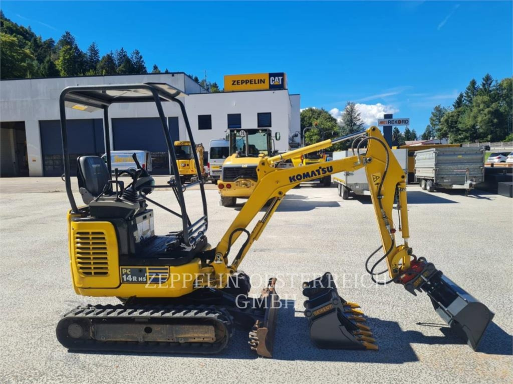 Komatsu PC14R HS - Excavator pe şenile: Foto 2 Komatsu PC14R HS - Excavator pe şenile: Foto 2