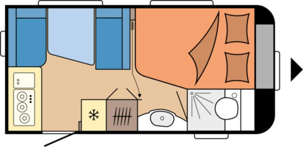 Hobby De Luxe 400 SFe 2025 1500kg. Hobby De Luxe 400 SFe Lagerabverkauf! - Rulotă: Foto 2 Hobby De Luxe 400 SFe 2025 1500kg. Hobby De Luxe 400 SFe Lagerabverkauf! - Rulotă: Foto 2