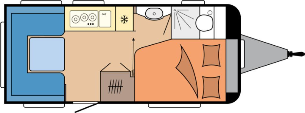 Hobby De Luxe 460 UFe 2026 1500kg. Ambiente - Rulotă: Foto 2 Hobby De Luxe 460 UFe 2026 1500kg. Ambiente - Rulotă: Foto 2