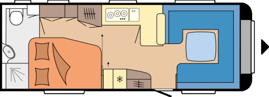 Hobby Prestige 660 WFC 2x ALDE BACKOFEN uvm.++++ - Rulotă: Foto 2 Hobby Prestige 660 WFC 2x ALDE BACKOFEN uvm.++++ - Rulotă: Foto 2