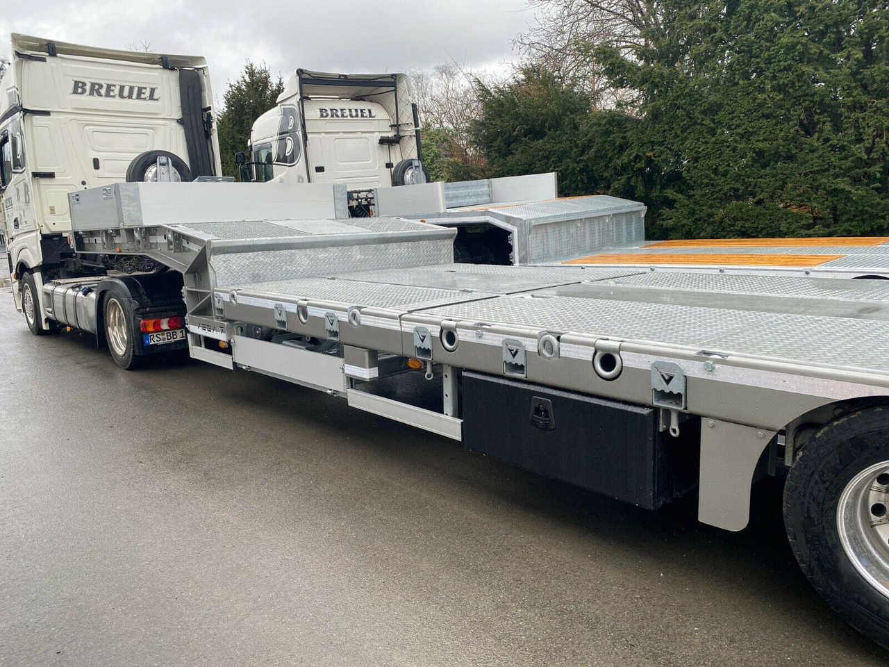 VEGA Verzinkt+LIFT+LENKACHSE+LED - Semiremorcă transport agabaritic: Foto 4 VEGA Verzinkt+LIFT+LENKACHSE+LED - Semiremorcă transport agabaritic: Foto 4