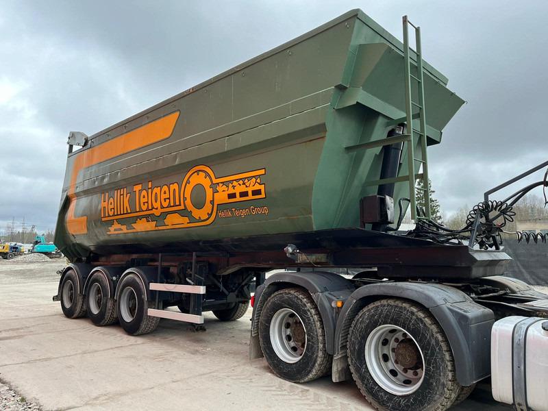 NOR SLEP 1998 BOX L=7801 mm - Semiremorcă basculantă: Foto 3 NOR SLEP 1998 BOX L=7801 mm - Semiremorcă basculantă: Foto 3