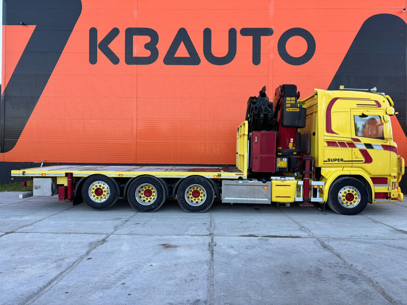 Scania G 490 8x4*4 PK 65002 SH / JIB CONNECTION / PLATFORM L=6301-7499 mm - Camion platformă, Camion cu macara: Foto 5 Scania G 490 8x4*4 PK 65002 SH / JIB CONNECTION / PLATFORM L=6301-7499 mm - Camion platformă, Camion cu macara: Foto 5