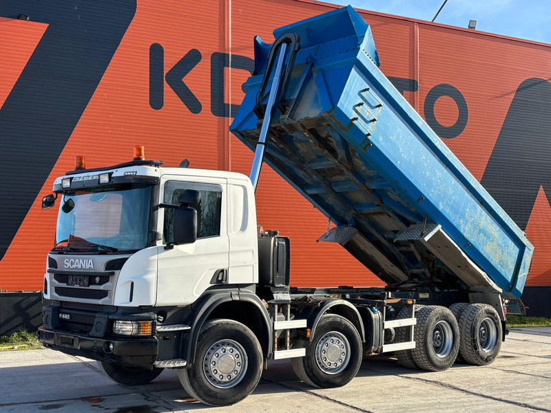 Scania P 440 8x4 RETARDER / FULL STEEL / BOX L=5850 mm - Camion basculantă: Foto 2 Scania P 440 8x4 RETARDER / FULL STEEL / BOX L=5850 mm - Camion basculantă: Foto 2