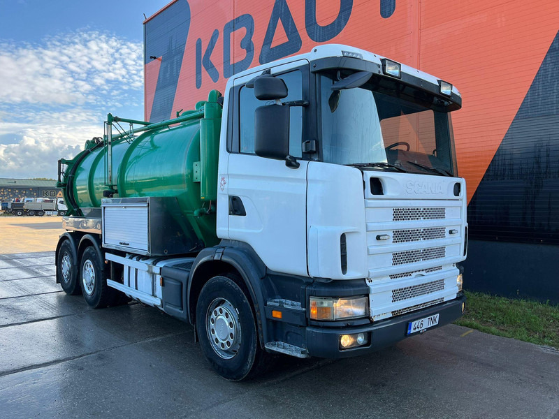 Scania R 124 6x2*4 TANK 1500 I + 13000 l / VACUUM Moro PM200 year 2015 / PRESSURE Pratissoli 500 bar / 200 l/min - Maşină pentru vidanjări: Foto 2 Scania R 124 6x2*4 TANK 1500 I + 13000 l / VACUUM Moro PM200 year 2015 / PRESSURE Pratissoli 500 bar / 200 l/min - Maşină pentru vidanjări: Foto 2