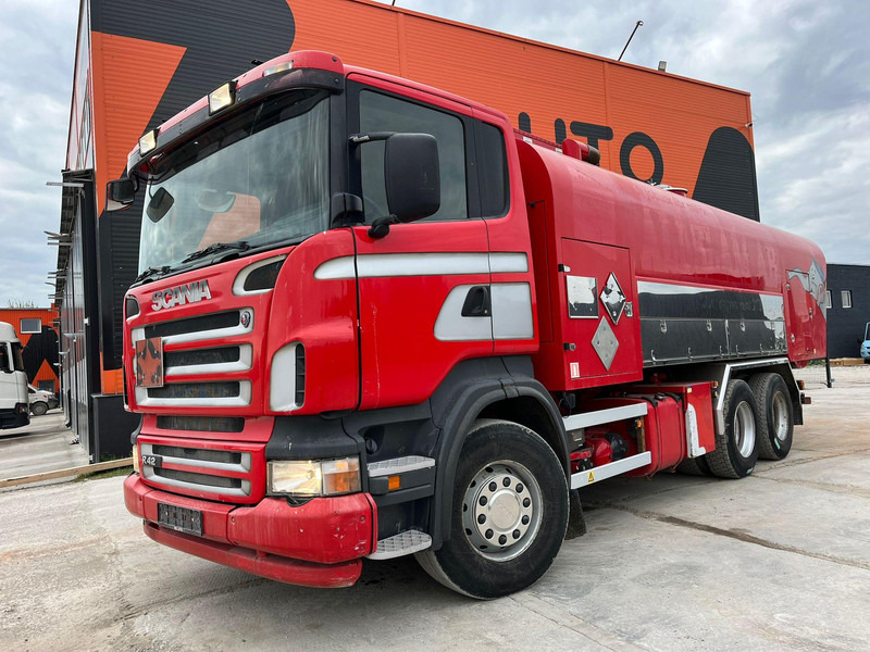 Scania R 420 6x2 ADR / STAINLESS STEEL TANK 9500 l / FULL STEEL SUSPENSION - Camion cisternă: Foto 2 Scania R 420 6x2 ADR / STAINLESS STEEL TANK 9500 l / FULL STEEL SUSPENSION - Camion cisternă: Foto 2