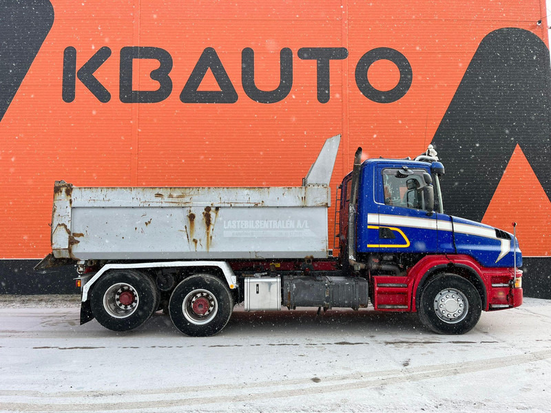Scania T 144 460 6x2 V8 TORPEDO / FULL STEEL / DRUM BRAKES / BIG AXLE / BOX L=4701 mm - Camion basculantă: Foto 5 Scania T 144 460 6x2 V8 TORPEDO / FULL STEEL / DRUM BRAKES / BIG AXLE / BOX L=4701 mm - Camion basculantă: Foto 5