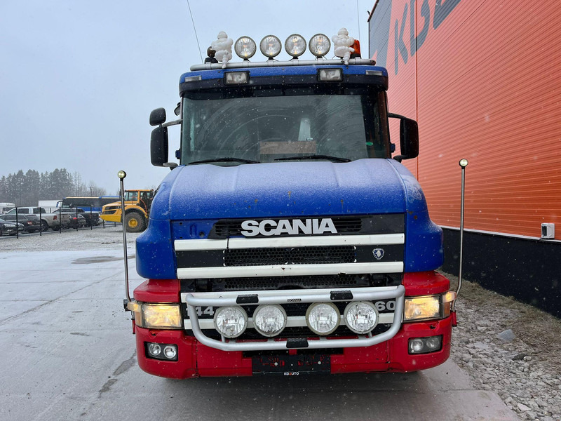Scania T 144 460 6x2 V8 TORPEDO / FULL STEEL / DRUM BRAKES / BIG AXLE / BOX L=4701 mm - Camion basculantă: Foto 3 Scania T 144 460 6x2 V8 TORPEDO / FULL STEEL / DRUM BRAKES / BIG AXLE / BOX L=4701 mm - Camion basculantă: Foto 3