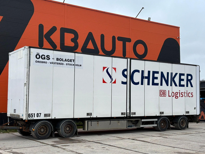 Vak V-4-40 SAF AXLES / EXTENDABLE DRAWBAR - Remorcă furgon: Foto 1 Vak V-4-40 SAF AXLES / EXTENDABLE DRAWBAR - Remorcă furgon: Foto 1