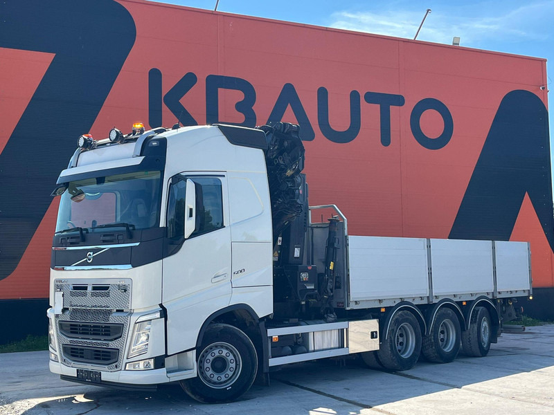 Volvo FH 500 8x4*4 HIAB 408E-6 + JIB / PLATFORM L=6434 mm - Camion platformă, Camion cu macara: Foto 2 Volvo FH 500 8x4*4 HIAB 408E-6 + JIB / PLATFORM L=6434 mm - Camion platformă, Camion cu macara: Foto 2