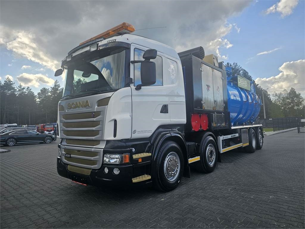 Scania Disab Centurion P210/8 Vacuum suction loader - Maşină pentru vidanjări: Foto 3 Scania Disab Centurion P210/8 Vacuum suction loader - Maşină pentru vidanjări: Foto 3