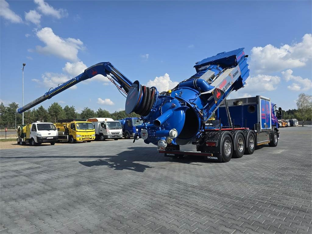 Scania KAISER EUR-MARK PL 8 Vacuum suction-blowing loader - Maşină pentru vidanjări: Foto 1 Scania KAISER EUR-MARK PL 8 Vacuum suction-blowing loader - Maşină pentru vidanjări: Foto 1