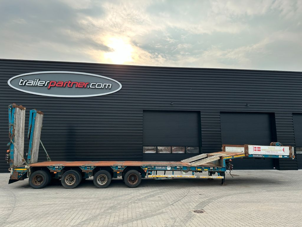 Goldhofer 4 achs tieflader / ausziehbar Goldhofer 4 achs tieflader / ausziehbar - Semiremorcă transport agabaritic: Foto 1 Goldhofer 4 achs tieflader / ausziehbar Goldhofer 4 achs tieflader / ausziehbar - Semiremorcă transport agabaritic: Foto 1