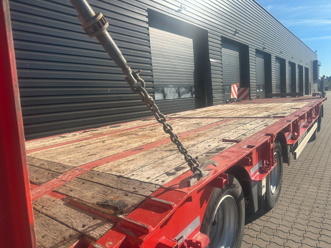 Nooteboom 4 achs anhänger / Doppelt rampen - Remorcă transport agabaritic: Foto 3 Nooteboom 4 achs anhänger / Doppelt rampen - Remorcă transport agabaritic: Foto 3