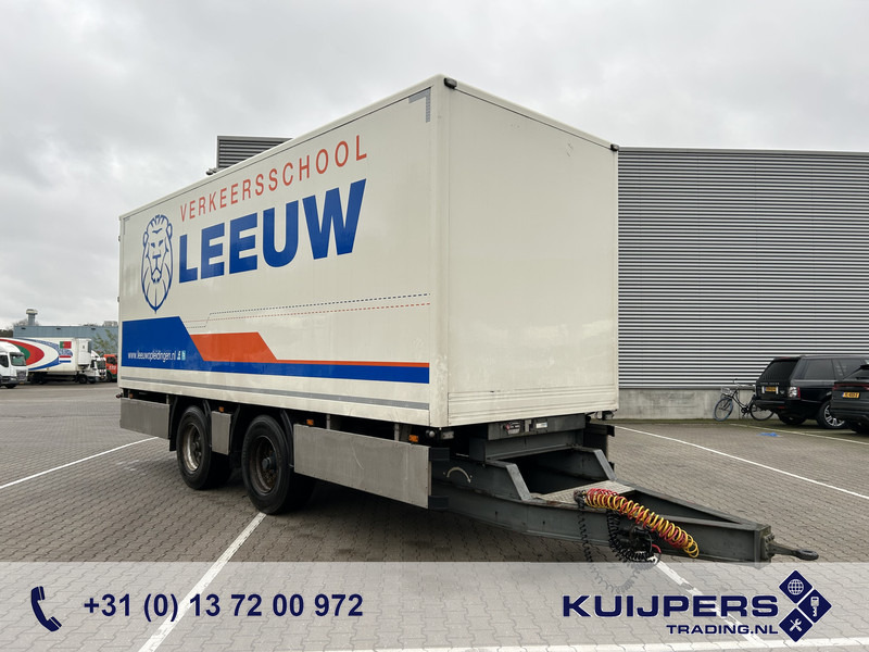 Estepe EMAW 18 / Wipkar - Mid Axle Trailer / Box / APK TUV 04-26 - Remorcă furgon: Foto 1 Estepe EMAW 18 / Wipkar - Mid Axle Trailer / Box / APK TUV 04-26 - Remorcă furgon: Foto 1