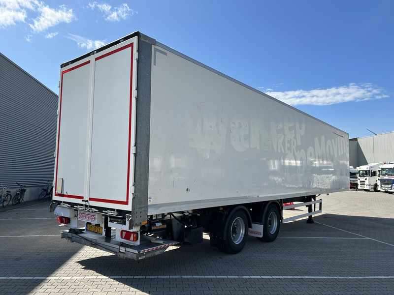 Groenewegen DRO-14-18 B / Box / Laadklep / Stuuras / APK 08-26 - Semiremorcă furgon: Foto 2 Groenewegen DRO-14-18 B / Box / Laadklep / Stuuras / APK 08-26 - Semiremorcă furgon: Foto 2